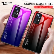 Mi12 Case ZROTEVE Gradient Tempered Glass Cover For Xiaomi Mi 12 X 12T 12X 11 11T Pro Xiomi Mi11 Lite Mi11T Mi12T Mi12X Xiaomi12 Xiaomi11 Shockproof Phone Cases