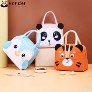 WONDER Cartoon  Lunch Bag, Lunch Box Accessories Portable Insulated Lunch Box Bags,  Thermal Bag  Cloth Tote Food Small Cooler Bag