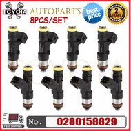 8X 210lb 2200cc Hi Impedance Fuel Injectors For Honda Audi Mazda Dodge CNG 0280158830 0280158829 Met