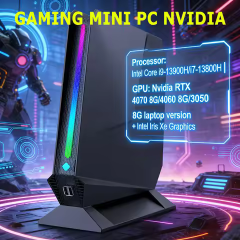 Hot Sale Gaming Mini PC F10 NVIDIA RTX 4070 4060 8G Intel i9 13900HX 13900H 12900H i7 13800H Windows