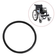 Moon Lovely Black Solid Wheelchair Street Tire Fit Most 20" 22" 24x1-3/8" Wheelchair,Durable