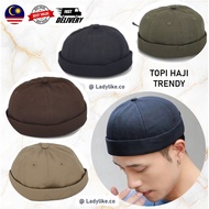 Hat Topi Kopiah Waterproof Songkok Roll Hat Sailor Cap Abdul Somad Umrah Topi Haji Budak Trend Mikih