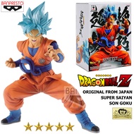 Figure งานแท้ Original แมวทอง Dragon Ball Super Heroes ดราก้อนบอล ซุปเปอร์ ไซย่า God Blue Son Gokou 