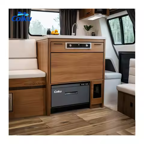 Factory Price 21L Electric Car Refrigerator 12V 24V Drawers RV Fridge Compressor Freezer for Outdoor