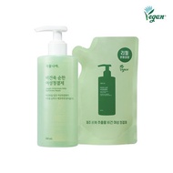 [Shingmulnara] Vegan Artemisia Mild Feminine Wash 300ml+300ml Refill / Y-zone Care / Shipping from K