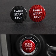 Carbon Fiber Engine Start Stop Button Cover Sticker For Subaru BRZ For Toyota 86 GT86 2013-2019 Car 