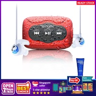 [sgstock] Swimbuds Sport Headphones And 8 Gb Syryn Waterproof Mp3 Player With Shuffle Feature - [] []