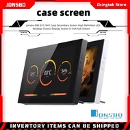 Jonsbo DS8 D31/D41 Case Secondary Screen High Definition LCD Desktop Chassis Display Screen 8-inch S