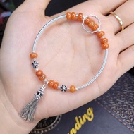 Q14 Whistling Silver Bracelet mixed charm Ag925, for Fire and Earth - Feng Shui TUDO