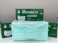 MediMask เกรดทางการแพทย์ ASTM F2100 Lv1.อย.64-1-3-2-0000100,  Lv2 อย.65-1-3-2-0000391  สินค้าพร้อมส่ง  ออกใบกำกับภาษีได้ ราคาพิเศษ