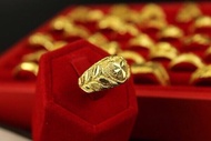 apata jewelry แหวนทองหัวใจกลีบ3ชั้น 2 สลึง แหวนทองชุบ ชุบทองแท้ ไม่ลอกไม่ดำ เศษทองแท้เยาวราช ทองสวย แหวนสวยเหมือนแท้ ไม่แดงไม่เหลือง โดยช่างพ
