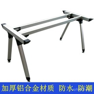 Table Stand Dining Table Stand Herringbone Aluminum Alloy Hardware Conference Table Office Steel Fra