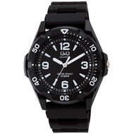 [Citizen Q&Q] Watch Analog Waterproof Urethane Strap VR44-001 Men's Black [Direct From JAPAN]