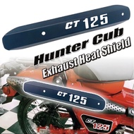For Honda Hunter Cub CT125 CT 125 ct 125 Exhaust heat shield Exhaust trim cover Exhaust shield 2020-