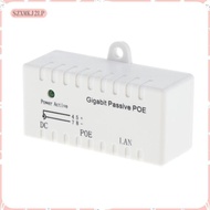 [szxmkj2lp] Gigabit Passive Power Over Ethernet POE Injector for , 2.1mm x 5.5 Connector