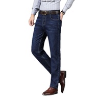 [ JC BLUE ] ( SIZE 28-48 ) MEN'S CLASSIC STRETCHABLE JEANS STRAIGHT CUT / SELUAR PANJANG JEANS LELAK