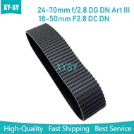 New 24-70 18-50 mm Lens Zoom Ring Rubber Leather For Sigma 24-70mm f/2.8 DG DN Art III / 18-50mm F2.