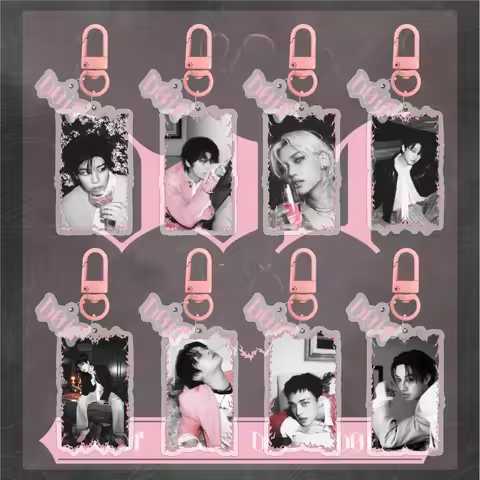 SKZOO New Album Acrylic Keychain Bag Pendant Accessories Decoration Cute Star Surrounding