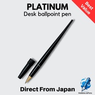 Platinum Desk Ballpoint Pen Black DB500S1 Japan Authentic
