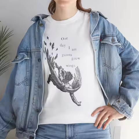 Radiohead T-shirt Let Down Lyrics T-shirt Summer New Casual Unisex T-shirt