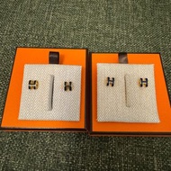 Hermes 耳環 / Hermes Mini H pop earrings