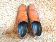 Sepatu pantofel edward forrer kulit buaya