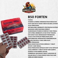 B50 FORTON VITAMIN B50 FORTON Increases Endurance, Energy, and Aggressive in Chickens