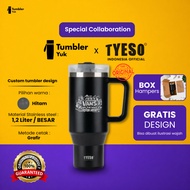 Tyeso Aura Tumbler Portable Stainless Coffee Cup 900-1200 ML TS-8868 Vacuum Insulated Drinking Bottl