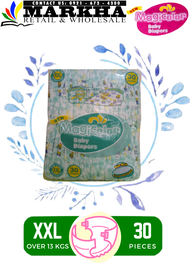 MAGIC COLOR CHECKERED XXL DIAPER x30pcs