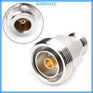 KOK RF microwave Coaxial Adapter L29 7 16 DIN Female to N Female Connector