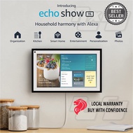 Echo Show 15 - HD 15.6" smart display screen monitor family organization with Alexa smart home assistant echo netflix spotify