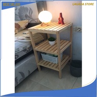 3-tier Wooden Shelf Wooden Shelf/ Multipurpose Shelf/ Minimalist Shelf/