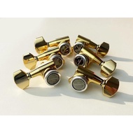 Original GOTOH SG381-07-MGT Electric Guitar Locking Machine Heads Tuners ( Gold ) Tuning Peg MADE
