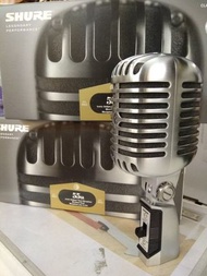 旺角實體店 shure 原廠保養  shure 55sh series ii-x 人聲咪 錄音咪 動圈咪 vocal mic microphone shure 55sh mic