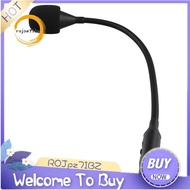 Gooseneck Microphone 3 Pin Flexible Noise Reduction Gooseneck Plug in Microphone for Meeting Rooms