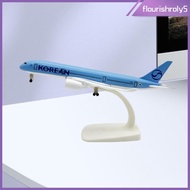 [Flourishroly5] Air A350 Model Aviation Collectible with Wheels for TV Cabinet Bookshelf Bar