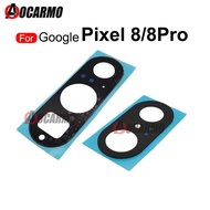 For Google Pixel 8 Pro 8A 9 Pro XL 9Pro 8Pro Back Rear Camera Lens Glass With Sticker Adhesive Repla