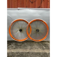 Dolphin 36h fixie sport bike Wheelset, 4cm wide