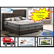 Solution Series Chiro Latex Anti-Static 15" Dreamland Mattress - Free Delivery + Free Latex Pillow + Mattress Protector