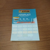 JT KATALOG CAT JOTUN JOTPLAST TEMBOK EMULSION KARTU WARNA 21X30CM