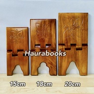 15 cm Quran stand. Rehal, Lekar Al Quran. Quran Table