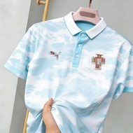 Portugal Football Jersey No. 7 Printed World Cup 2026 Polo T Shirt Men Sports Casual Breathable Shor