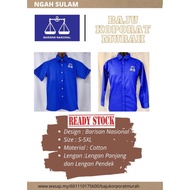 Baju Korporat BN Percuma Sulam Nama