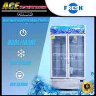 FRESH Refrigerator Display Chiller 2-Door [ DC-P800WE-HA- 800Liter / FDC-P1000WE-HA -1000Liter ]