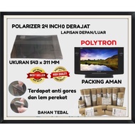 POLARIZER 24 INCH POLYTRON POLARIZER TV LCD LED POLYTRON 24 INCH 0