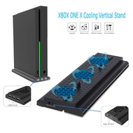 Vertical Stand Base Holder Cooling Stand  Game Console Stand Holder 3 Cooling Fans Cooler for Xbox O