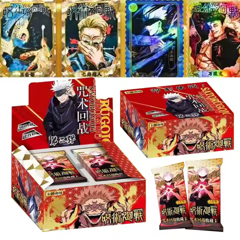 Wholesales Jujutsu Kaisen Collection Card For Kids Japanese Anime Gojo Satoru Character Limited Card