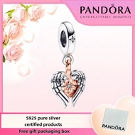 Pandora Latest S925 Pure Silver Jewelry Package Duty Free Pandora Celestial Compass Angel Wings Dang