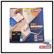 Accusure 12-in-1 Body Fat Scale BMI Weight Scale Led Display Electronic Scale Smart Scale