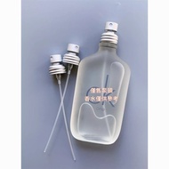 CK Perfume Sprinkler Spray Head 100ml Silver 2 Press Head Press Nozzle High-End Sub-bottling Portabl